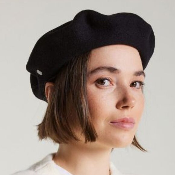 Laulhere unisex Heritage beret, 100% merino wool, red, made in France - Picture 8 of 8